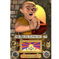 Delay Lama - Tibetan Monk